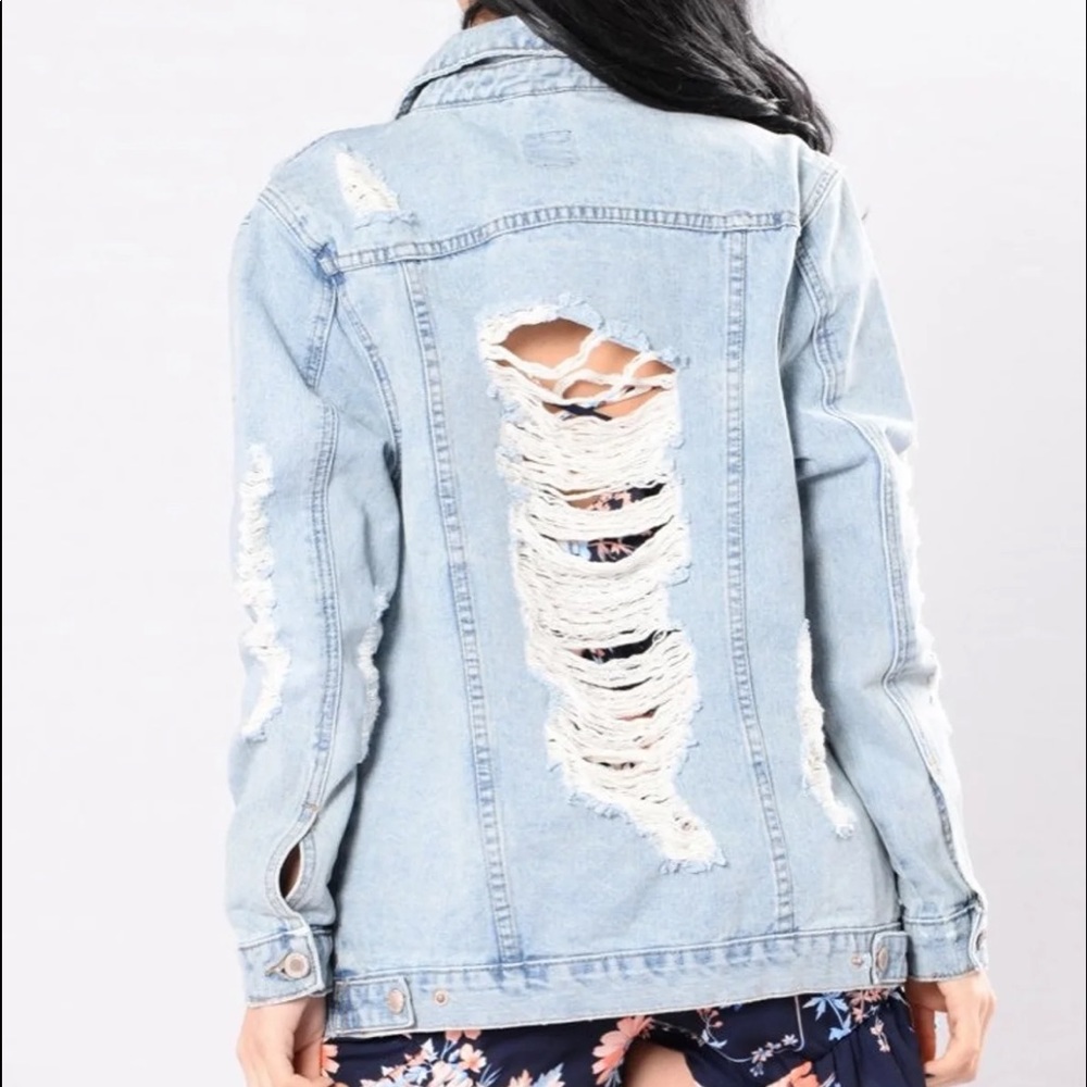 Fashion nova denim jacket